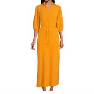 New LDT mango orange dress size 4